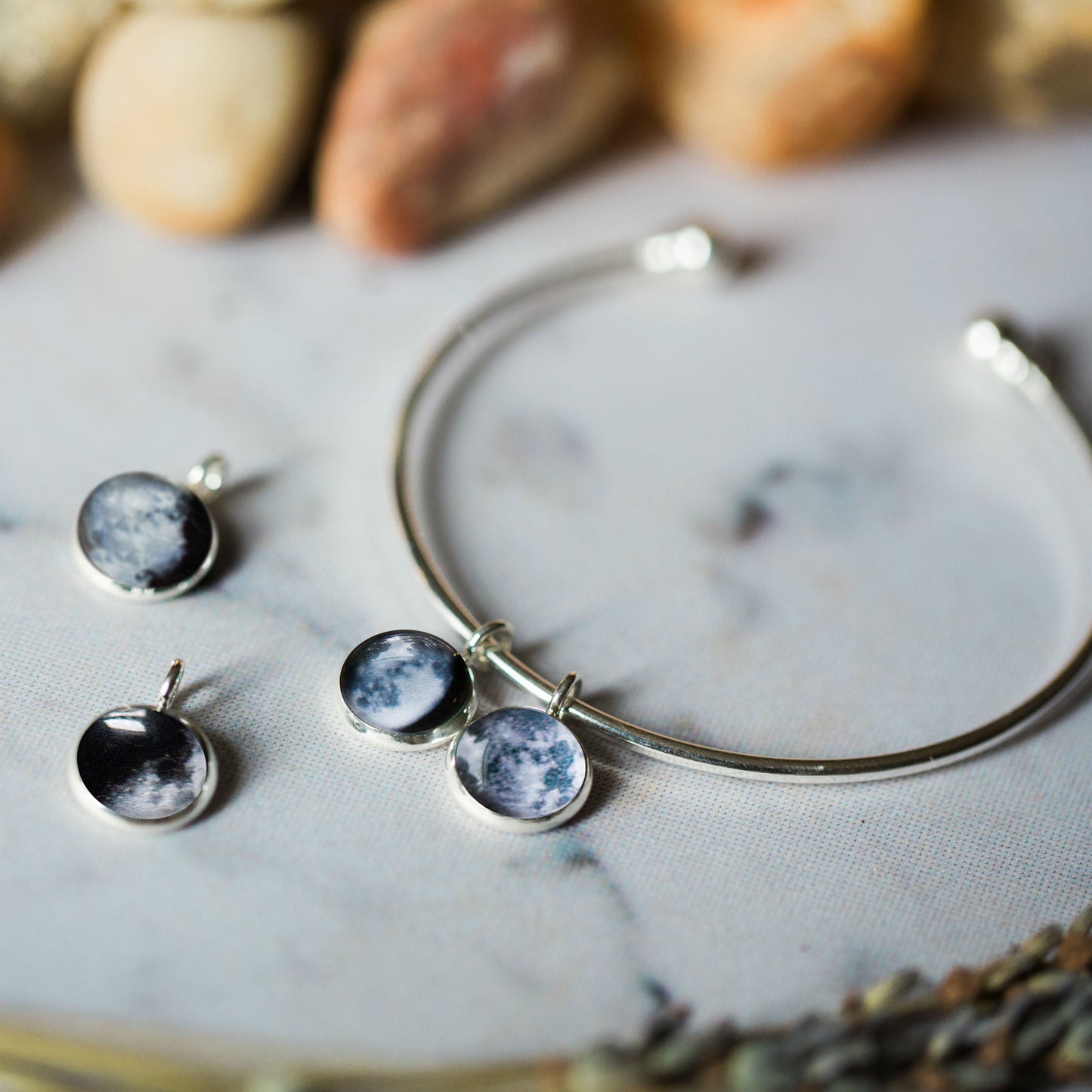 My Moon Charm Bracelet